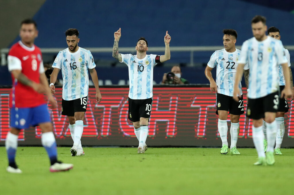 Argentina v Chile: Group A - Copa America Brazil 2021