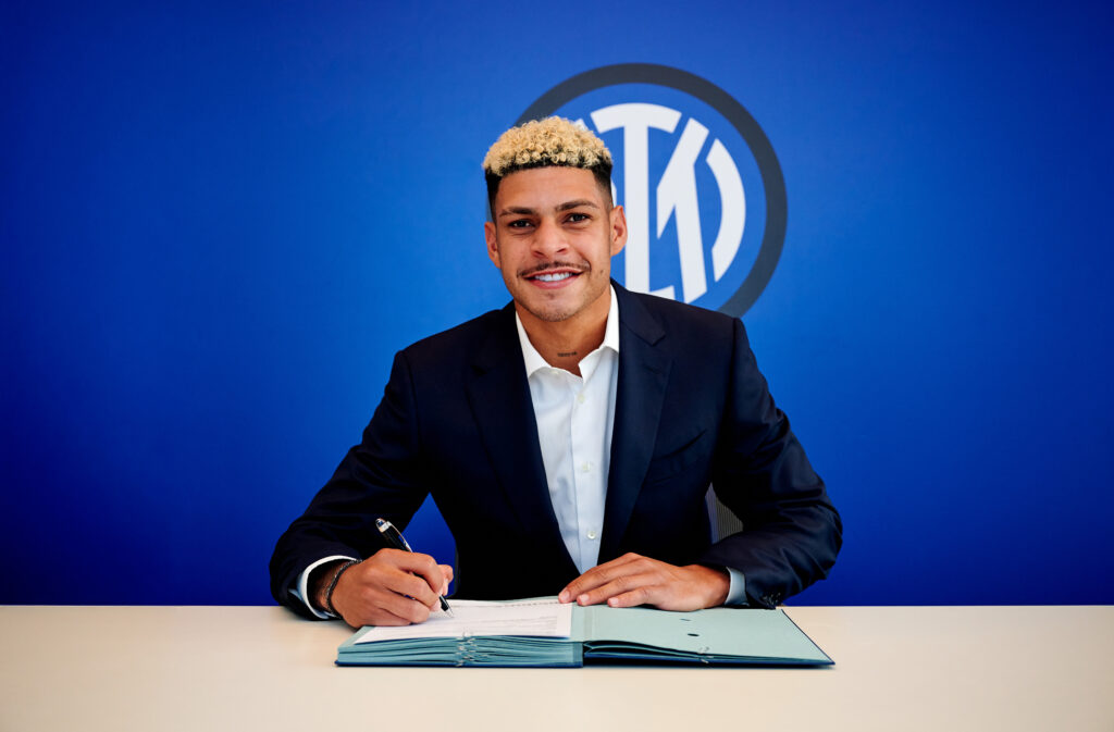 FC Internazionale Unveil New Signing Luis Henrique