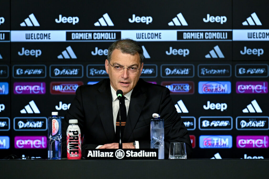 Juventus General Manager Damien Comolli Press Conference