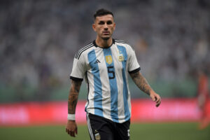 Paredes con la maglia dell'Argentina