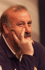 Del Bosque talks to press