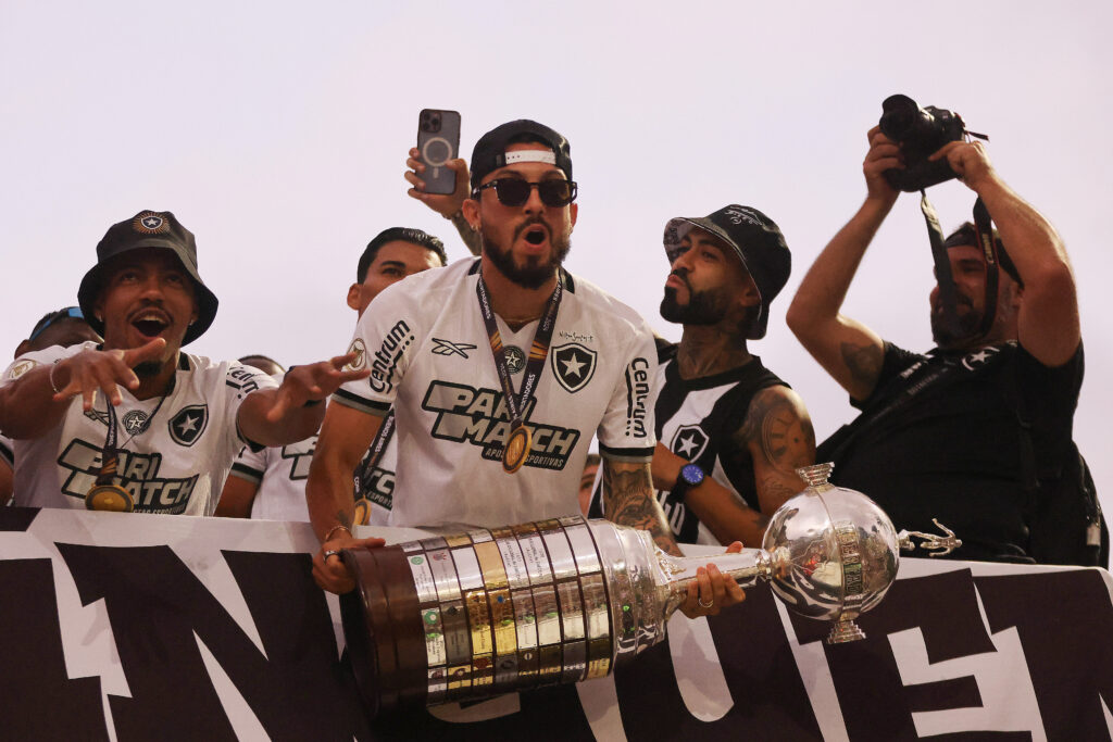 Botafogo Celebrate After Winning Their First Copa CONMEBOL Liberadores 2024