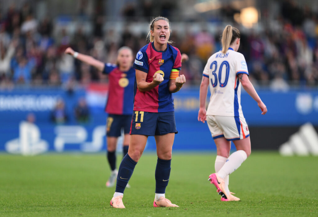 FC Barcelona v Chelsea FC Women - UEFA Women's Champions League Semi Final First Leg