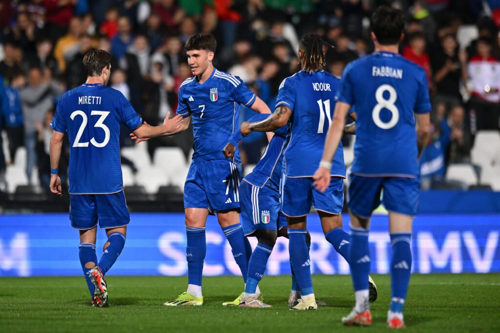 Italy U21 v Latvia U21 - UEFA Under21 EURO Qualifier