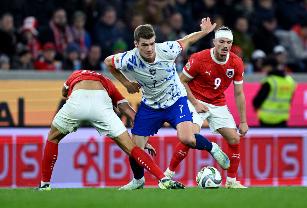 Austria v Norway - UEFA Nations League 2024/25 League B Group B3