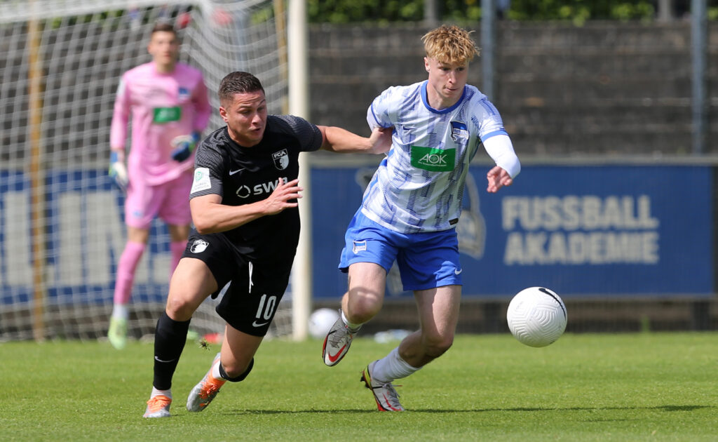 Hertha BSC v FC Augsburg - A Junior German Championship Semi Final Leg Two