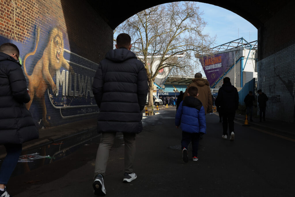 Tifosi del Millwall - Ph GettyImages
