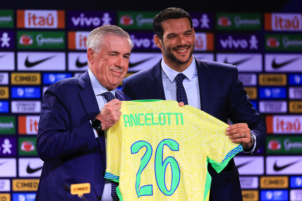 Brazil Unveils Carlo Ancelotti As New Coach