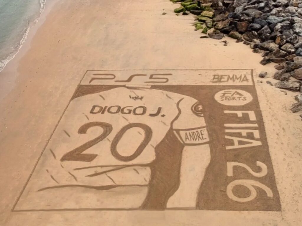 portogallo-omaggio-diogo-jota-spiaggia-caxias-playstation-artista-bemma