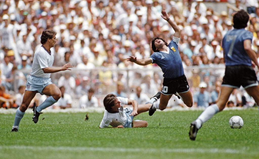 1986 FIFA World Cup Quarter Final Argentina v England