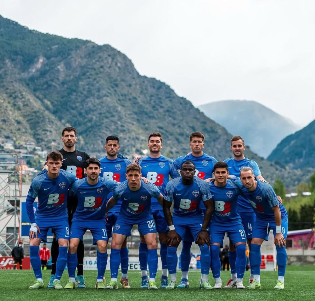 La formazione dell'Athletic Escaldes