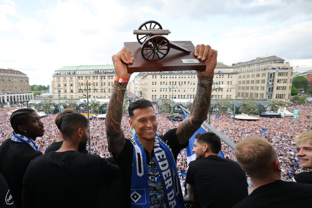 Hamburger SV Teams Celebrate Promotions To Higher Leagues