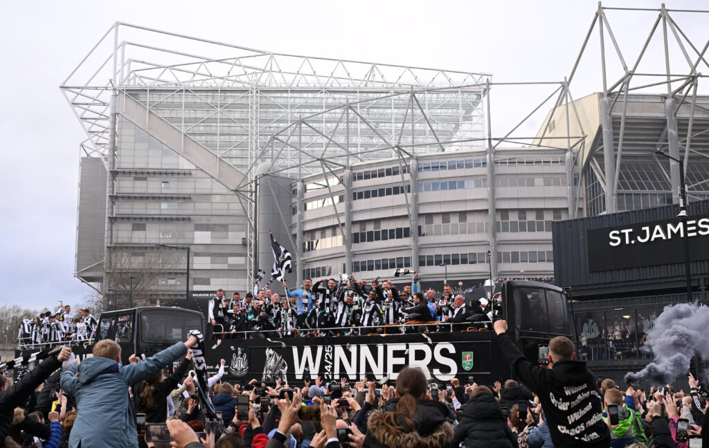 Newcastle United Trophy Parade &amp; Celebration