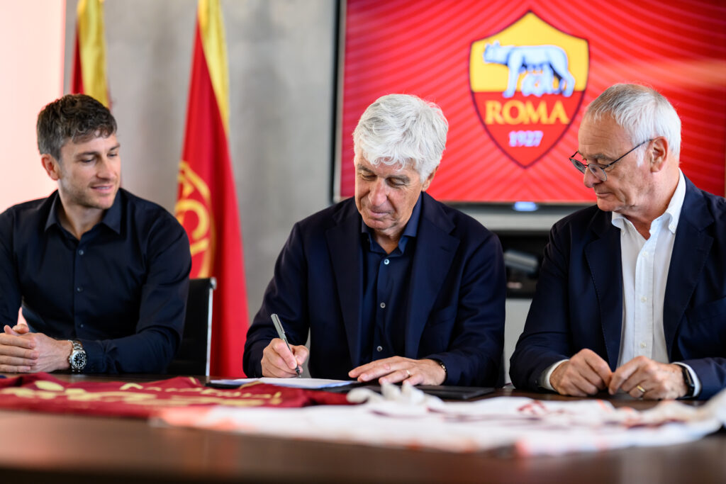 AS Roma Unveil New Coach Gian Piero Gasperini