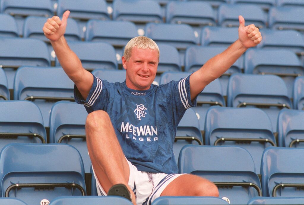 GASCOIGNE SIGNING