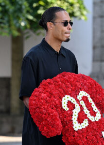 Funeral Held For Diogo Jota And Andre Silva In Their Hometown Of Gondomar