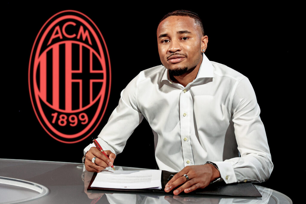 AC Milan Unveils New Signing Christopher Nkunku