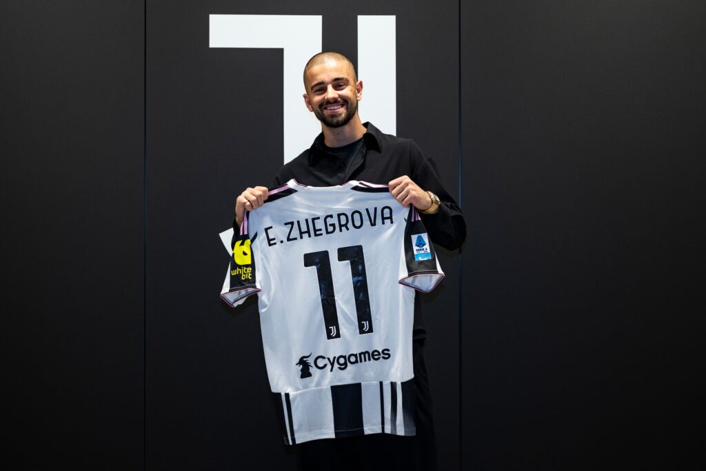Juventus Unveil New Signing Edon Zhegrova