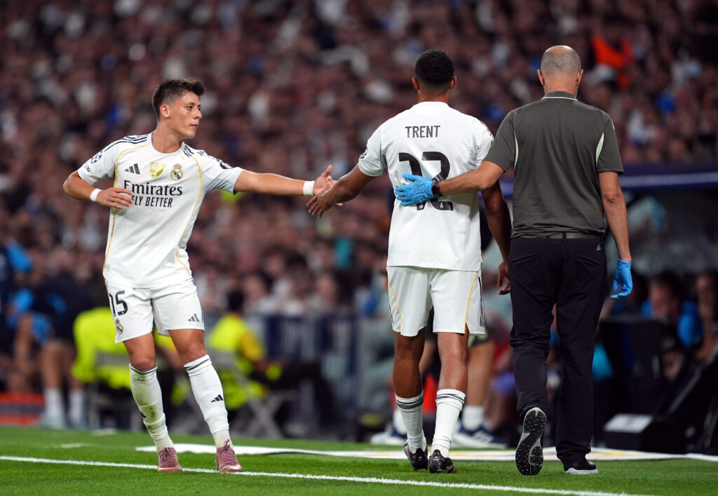 Real Madrid C.F. v Olympique de Marseille - UEFA Champions League 2025/26 League Phase MD1