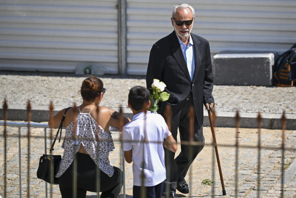 Public Memorial Held For Diogo Jota And Andre Silva In Their Hometown Of Gondomar