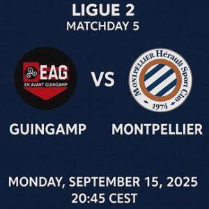 Guingamp-Montpellier
