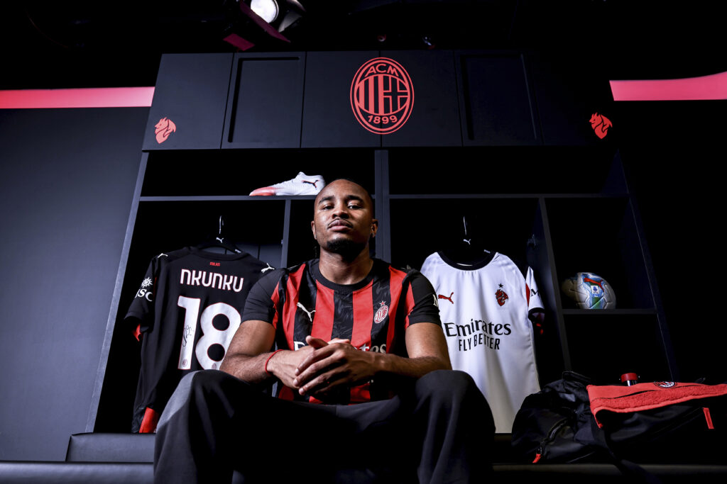 AC Milan Unveils New Signing Christopher Nkunku