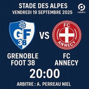 Grenoble Foot-Annecy