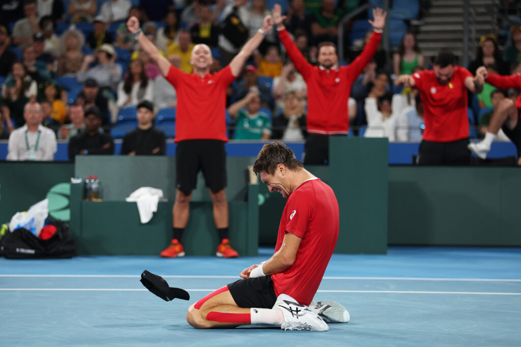Australia v Belgium - 2025 Davis Cup Qualifiers Second Round: Day 2