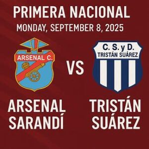 Arsenal Sarandì-Tristan Suarez