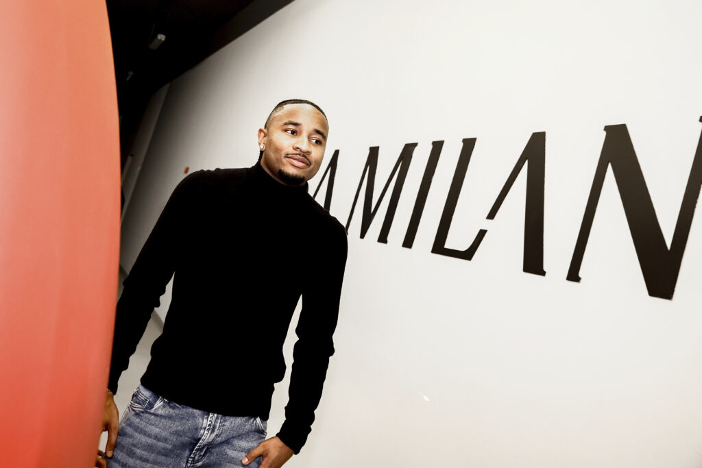 AC Milan Unveils New Signing Christopher Nkunku