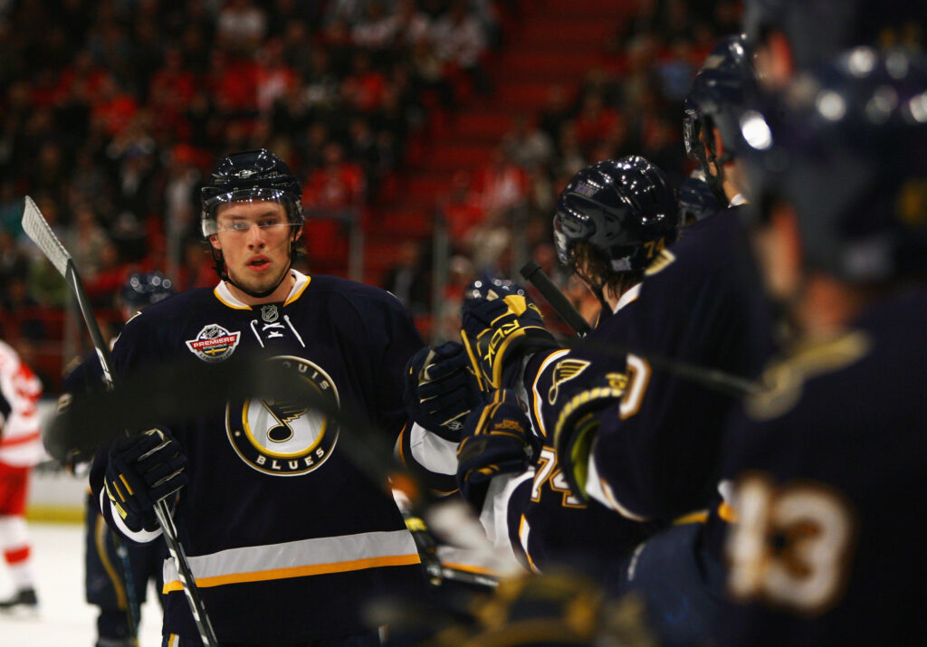Detroit Red Wings v St. Louis Blues