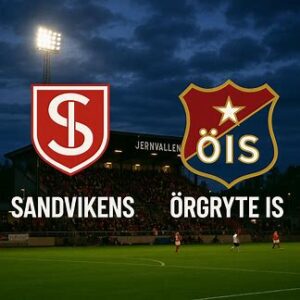 Sandvikens-Orgryte: immagine creata con I.A.