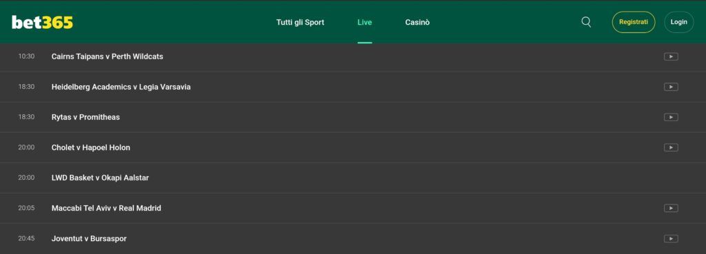 Maccabi-Real-Madrid-Bet365