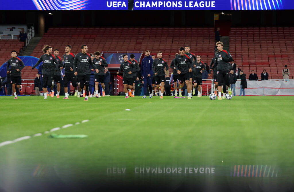 Atletico de Madrid Training Session And Press Conference - UEFA Champions League 2025/26 League Phase MD3