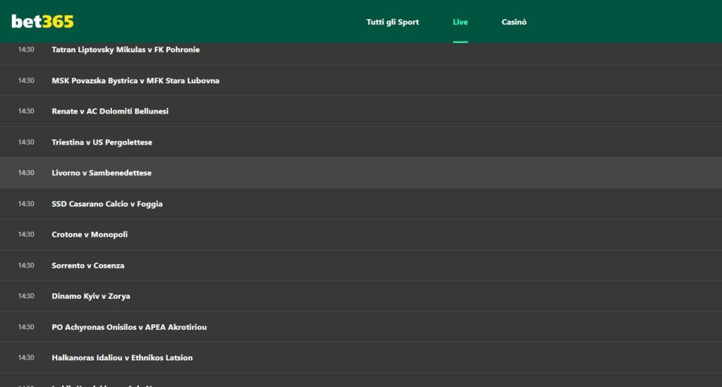 Livorno-Sambenedettese