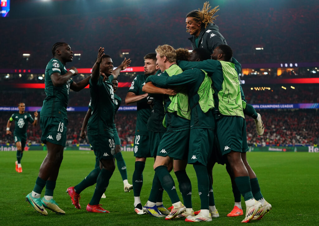 SL Benfica v AS Monaco - UEFA Champions League 2024/25 League Knockout Play-off Second Leg