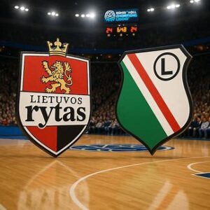 Rytas-Legia Varsavia: immagine creata con I.A.