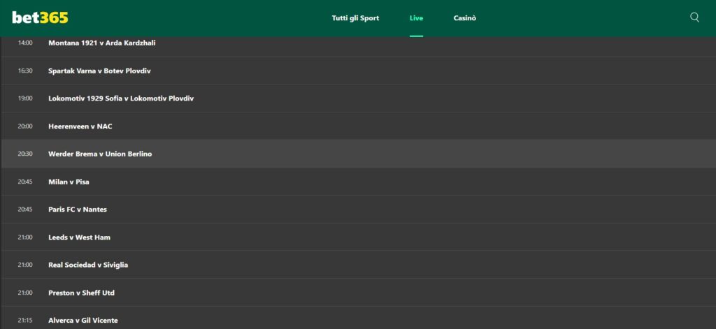 Werder Brema-Union Berlino