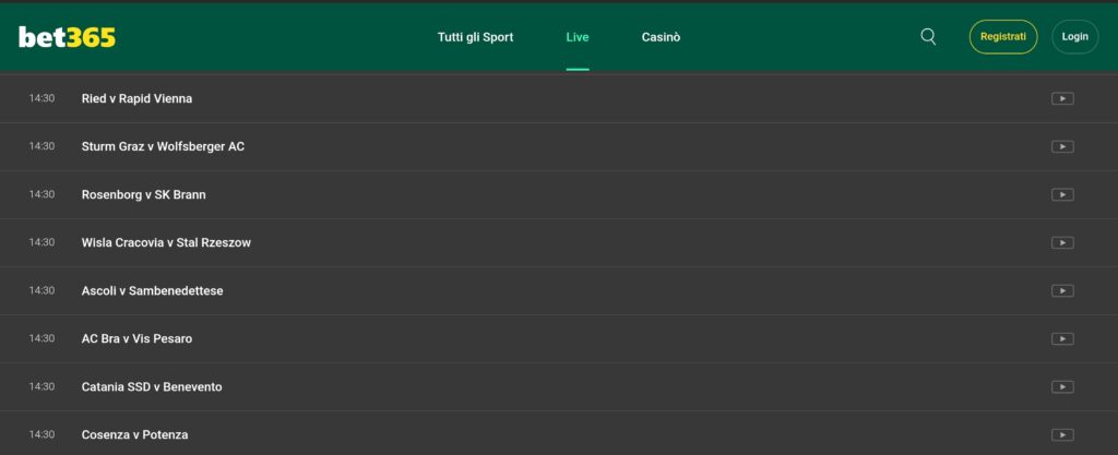 Pesaro-Bra-Bet365