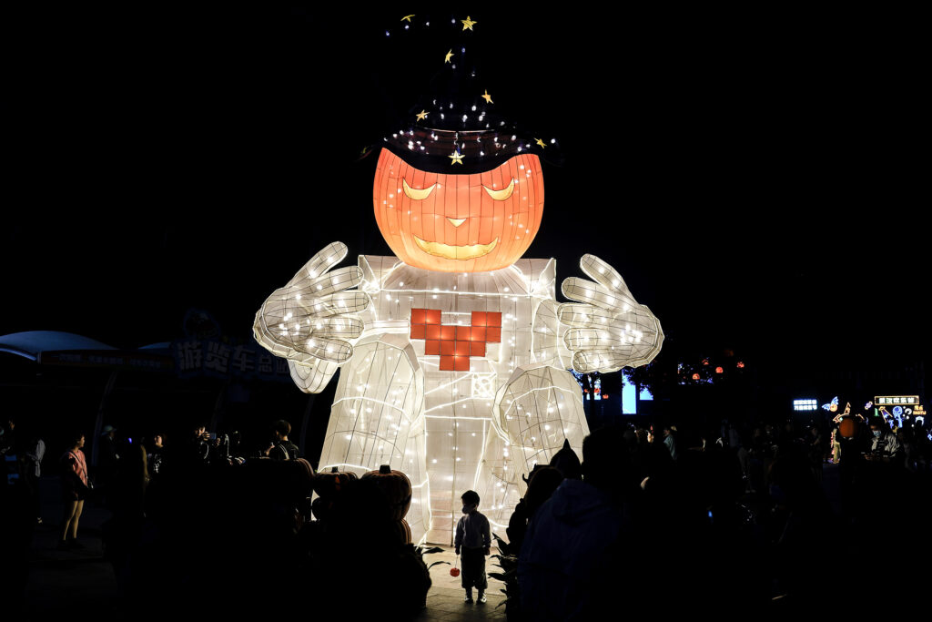 People Celebrate Halloween In Wuhan After Outbreak Of Coronavirus