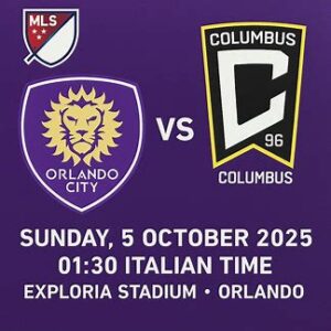 Orlando City-Columbus Crew: Immagine creata con I.A.