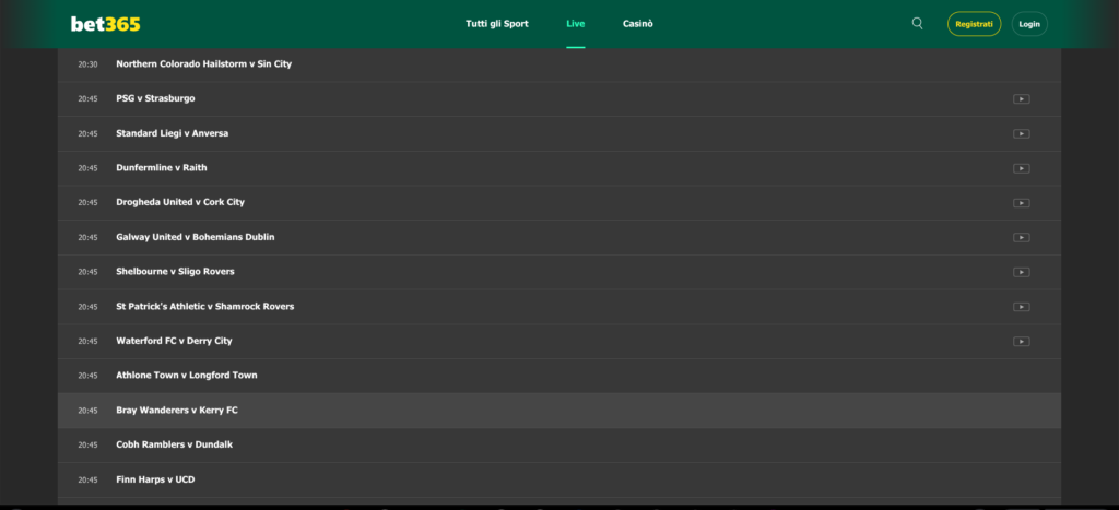 Shelbourne-Sligo Rovers