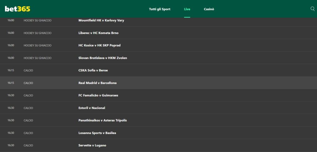 Real Madrid-Barcellona