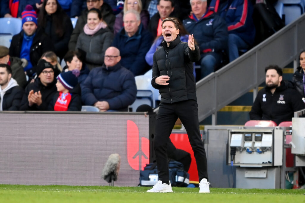 Oliver Glasner, allenatore del Crystal Palace - Ph GettyImages
