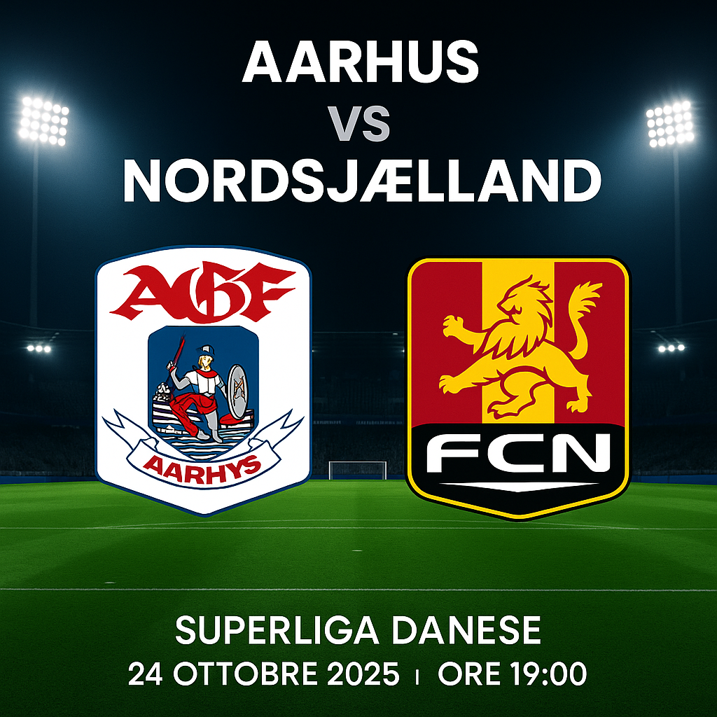 Aarhus-Nordsjaelland in streaming gratis su Bet365