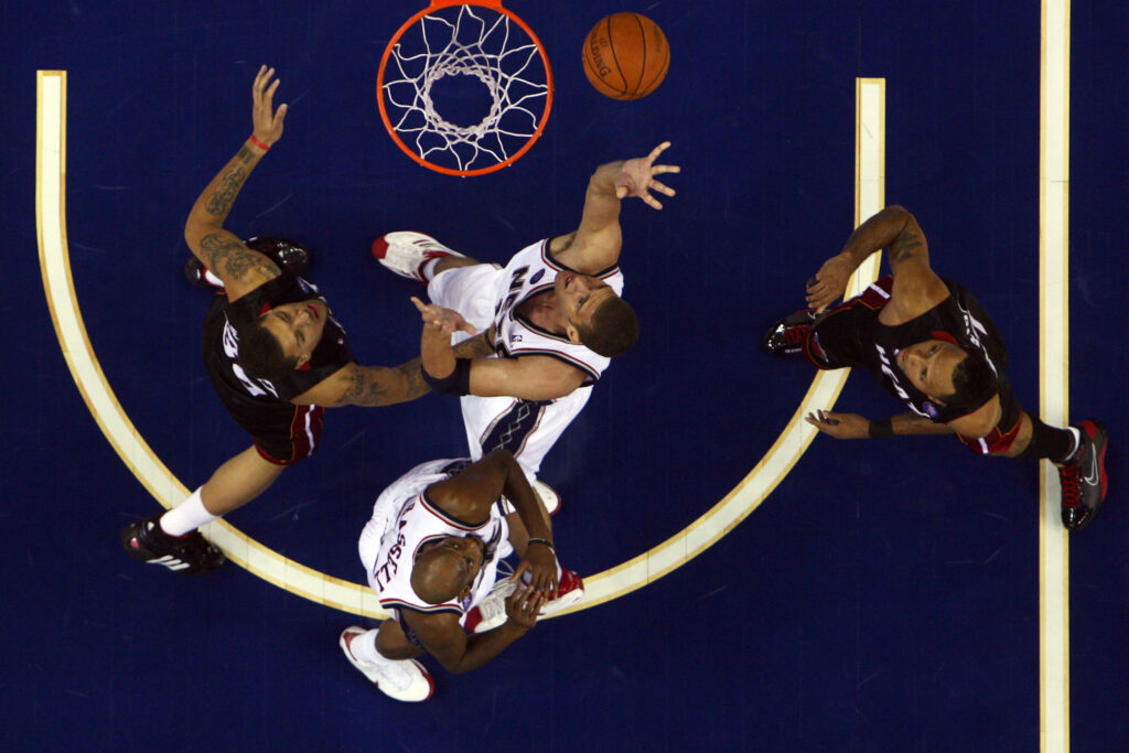 New Jersey Nets v Miami Heat - NBA at the O2 Arena