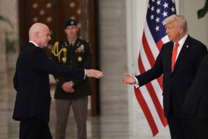 President Trump Makes First Middle East Trip Of His Second Term