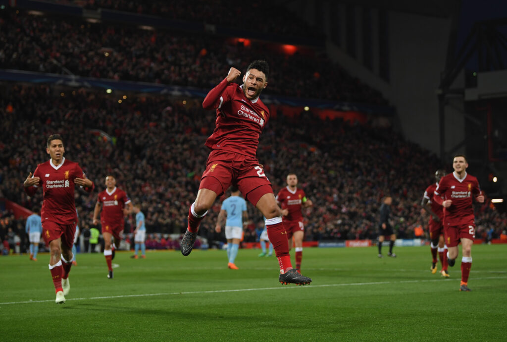 Liverpool v Manchester City - UEFA Champions League Quarter Final Leg One