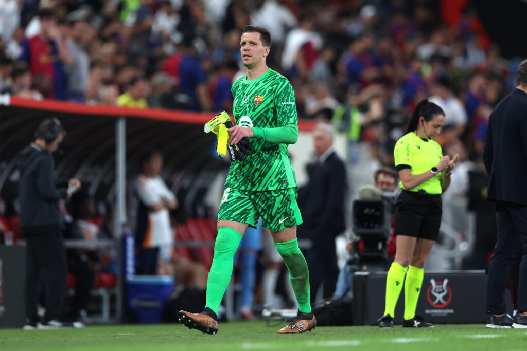 Szczesny, portiere del Barcellona