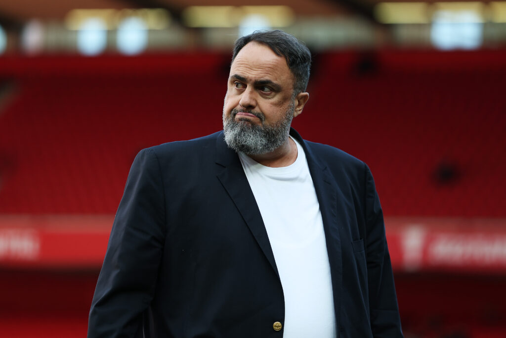 Evangelos Marinakis, Nottingham Forest - Ph GettyImages